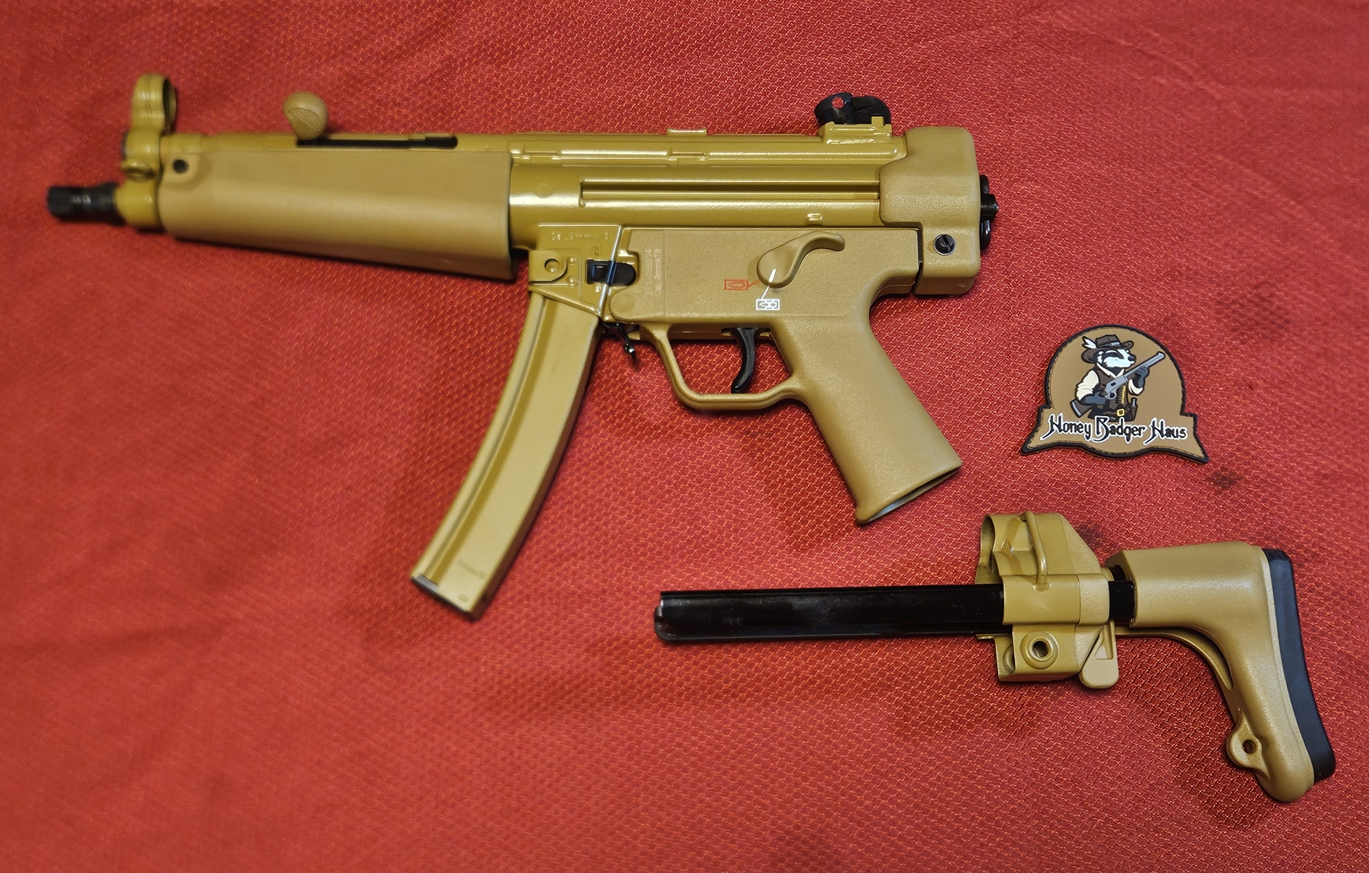 Heckler & Koch SP5 RAL8000 Limited Release SBR Ready Kit